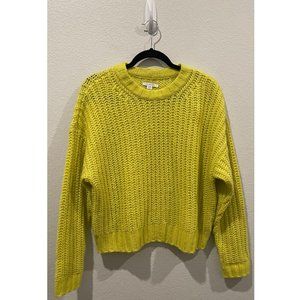 AMERICAN EAGLE Knit Yellow Sweater